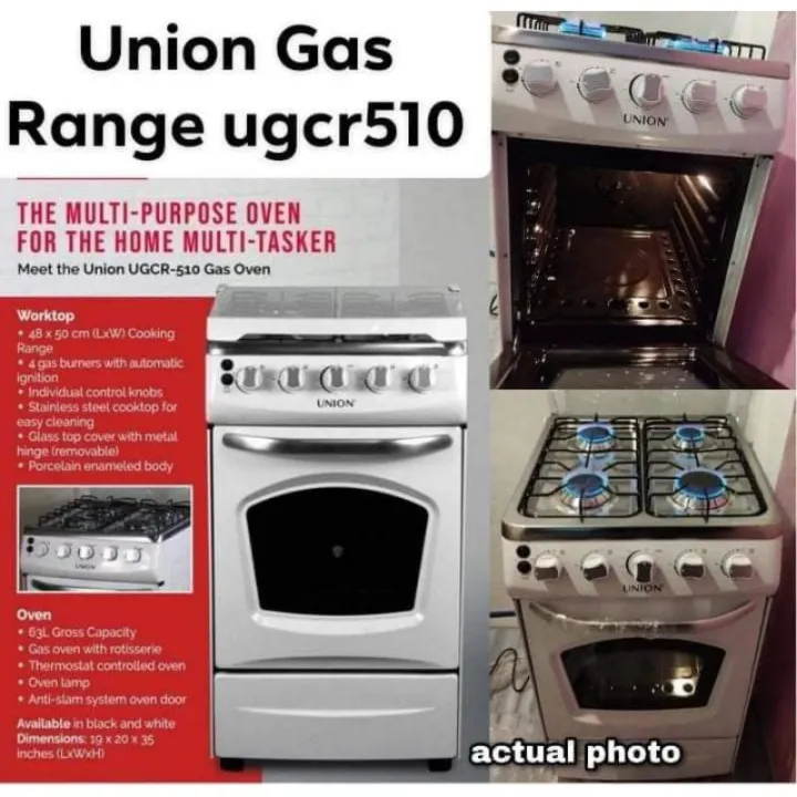 BRAND NEW UNION GAS RANGE UGCR510 (Stove and Oven Function) with
