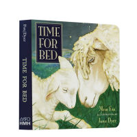 Original English picture book time for bed its time to go to bed warm goodnight reading paperboard Book MEM fox baby English Enlightenment early education picture book Wu minlan book list