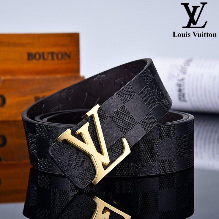 READY STOCK] Tali Pinggang LV/ Tali Pinggang Lelaki/ Man Belt