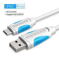 Vention Usb สายชาร์จ3a ชนิด C 10มือถือซัมซุง Pro/huawei Cable C S10สำหรับ S9 Xiaomi ชาร์จโทรศัพท์ Usb ได้อย่างรวดเร็ว Mi9