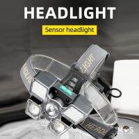 SEV ไฟแคมป์ปิ้ง ไฟฉายคาดหัว แรงสูง LED+T6 [MOS_036] พร้อมส่ง ไฟฉายคาดศีรษะ เดินป่า แคมป์ปิ้ง headlight USB charging for hiking camping ไฟพกพา   ไฟประดับ