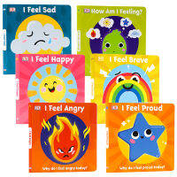 DK produces 6 volumes of Xiaobaos emotional expression Series picture books. I feel depressed / proud / angry. The original English picture book I feel angry / proud / sad / brave childrens emotional expression management EQ enlightenment