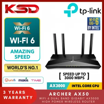 TP-Link Archer AX50 3000 Mbps Wi-Fi 6 Router - TP-Link 