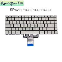 SP/LA Spanish Latin Backlit keyboard notebook no light for HP Pavilion x360 14-CE 14-DH 14-cd 14m-cd 14t-cd 14-CE000 L47854-171 Basic Keyboards