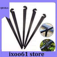 ixoo61 store 50pcs C Shape Garden 4/7mm Drip Irrigation Watering Tube Pipe Support Bracket Holders Fixed Stems Drip Irrigation