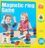 Sanook jang ของเล่นเด็ก เกมเรียงห่วงแม่เหล็ก Magnetic Ring  พัฒนาสมอง ฝึกสมาธิ สำหรับทุกวัย พร้อมส่งทุกวัน