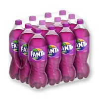 สินค้ามาใหม่! แฟนต้า น้ำอัดลม กลิ่นองุ่น 1.25 ลิตร แพ็ค 12 ขวด Fanta Soft Drink Grape 1.25L x 12 Bottles ล็อตใหม่มาล่าสุด สินค้าสด มีเก็บเงินปลายทาง