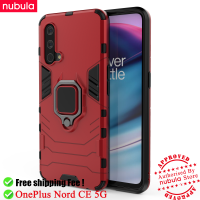 NUBULA สำหรับ OnePlus Nord CE 5G (6.43นิ้ว) ปลอกหุ้มเคสมือถือกันกระแทกเคสโทรศัพท์ Hp OnePlus Nord CE 5G โทรศัพท์มือถือขาตั้งพร้อมรถแม่เหล็กยึดโทรศัพท์ฝาหลังสำหรับ OnePlus Nord CE(5G)