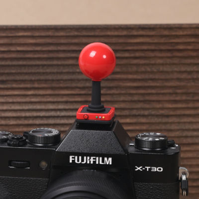 ROCKING Little Red Ball กล้องไฟฉายฝาครอบรองเท้าร้อนสำหรับ Canon Nikon Fuji Samsung Leica olympu LUMIX mirrorless