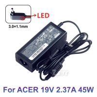 2.37A 19V 45W 3.0*1.0Mm เพาเวอร์อะแดปเตอร์แล็ปท็อป AC ที่ชาร์จสำหรับ ACER Aspire S7 391 V3-371 Switch12 PA-1450-26 SF314-51-76 A13-045N2A