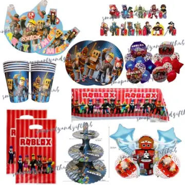 The Roblox Game Doors Birthday Party Decoration Doors Balloon Banner Cake  Topper Party Supplies