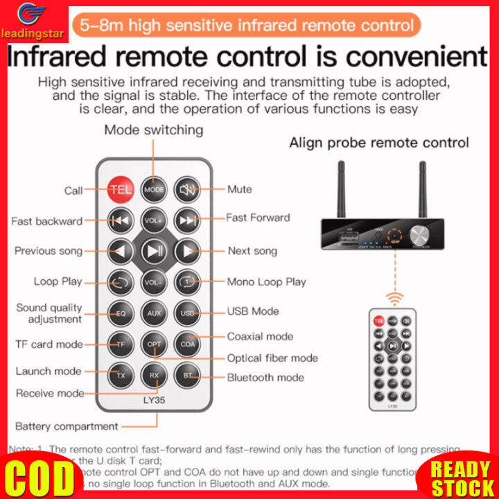 leadingstar-rc-authentic-6-in-1-dac-bluetooth-compatible-5-3-receiver-transmitter-optical-coaxial-digital-to-analog-wireless-audio-adapter