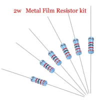 150pcs Resistor Kit 2W 1 30values X 10pcs Carbon Film Resistance 0.1R-750 ohm 1K-820K Set