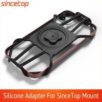 Universal Silicone Adapter For SinceTop Quick Mount Phone Holder For Air-vent/Car/Bike/Belt Clip/Wall/Armband/Wristband Mount Car Mounts