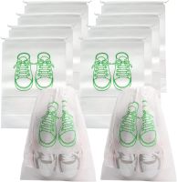 ┅❧ 10pcs Shoes Storage Bag Closet Shoes Organizer Travel Dust Proof Shoe Storage Bag Non Woven Shoe Bag