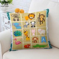 3D animal printed pillowcases, used for car decoration, sofa, home pillowcases, decorative pillowcases  (Double sided printing design for pillow)