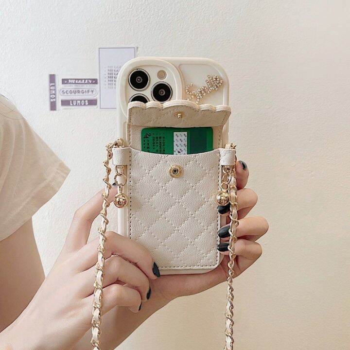 เคสโทรศัพท์มือถือ-พร้อมกระเป๋าสตางค์-และสายคล้อง-แบบพกพา-สําหรับ-iphone-14-13-12-max-xr-7-8-6-6s-plus-se-2020-13pro-12pro-14pro-11promax