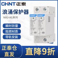 Original Chint surge protector nxu secondary power supply lightning arrester lightning protection 2p household 4p lightning protection surge protector