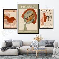 Pablo Picasso Art Prints-โปสเตอร์นิทรรศการของพิพิธภัณฑ์ศิลปะสมัยใหม่-Fine Gallery Wall Art Decoration-เหมาะสำหรับคนรักศิลปะและนักสะสม