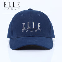 ELLE HOMME หมวกทรงเบสบอล Signature Cap สไตล์ casual สีน้ำเงิน (W8V012)