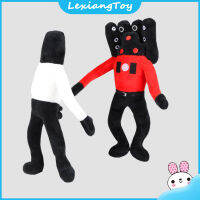 Lexiang Toy Skibidi ห้องน้ำตุ๊กตาหนานุ่ม Speakerman BOSS ตุ๊กตาสัตว์อะนิเมะของเล่นยัดใส้แบบนุ่มตุ๊กตาหนานุ่ม Plushies ของขวัญคริสต์มาสวันเกิดสำหรับเด็ก