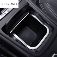 Car Styling Water Cup Panel Cover Trim Strip Control Armrest Storage Box Decoration Frame For Mercedes Benz GLA 200 220 260 X156