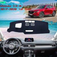 สำหรับ CX-8 Mazda 2018 2019 2020 CX 8เสื่อแดชบอร์ดคลุมป้องกันแสงหลีกเลี่ยงแสงพรมบังแดดรถยนต์-อุปกรณ์เสริม-สินค้า