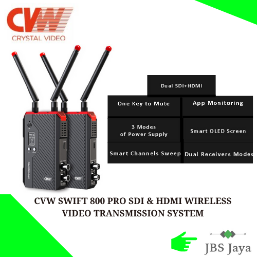 CVW Swift 800 Pro SDI & HDMI Wireless Video Transmission System Lazada