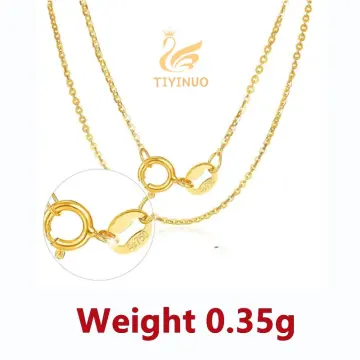 Miqiao 925 Sterling Silver O Chain Long 40 45 50 55 60 65 70 80cm