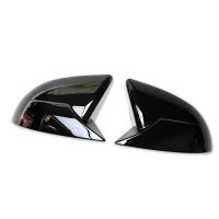 For MG 4 MG4 EV Mulan 2023 Car Side Rear View Mirror Cover Trim Protector Decoration Parts Accessories Black