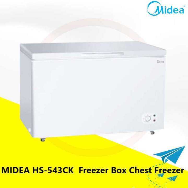 MIDEA HS543CK Freezer Box Chest Freezer HS543CK Lazada Indonesia