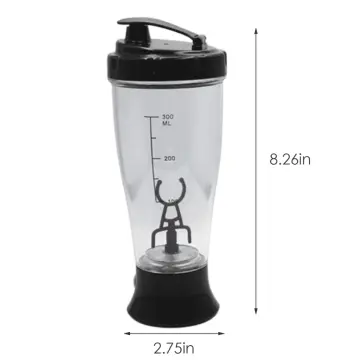 450ML USB Charging Electric Shaker Cup Blender Detachable Mixing Cup  Fitness Protein Powder Shake Cup