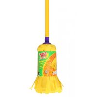 โปรโมชัน ไม้ม็อบไมโครไฟเบอร์หัวจุก SCOTCH-BRITE 8 นิ้ว สีเหลือง MICROFIBER CORK MOP SCOTCH-BRITE 8IN YELLOW  ราคาถูก เก็บเงินปลายทาง