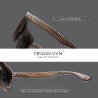 Kingeven แว่นกันแดดไม้บุรุษเลนส์โพลาไรซ์วินเทจของผู้หญิงแว่นกันแดดที่มีคุณภาพสูง2021พร้อมกล่องแว่นตา