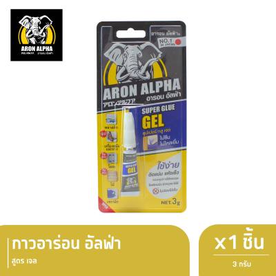 Aron Alpha กาวอารอน อัลฟ่า สูตร เจล Super Glue GEL x1