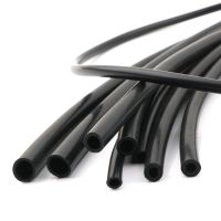 1M Black Silicone Tube 3 38mm Flexible Rubber Hose Thickened Heat Resistant Air Pump Line