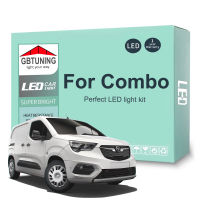 หลอดไฟรถยนต์สำหรับ Vauxhall Opel Combo B C D E 1994-2018 2019 2020 2021 2022ยานพาหนะอ่านโดมลำต้น LED มหาดไทยชุดไฟ C An BUS