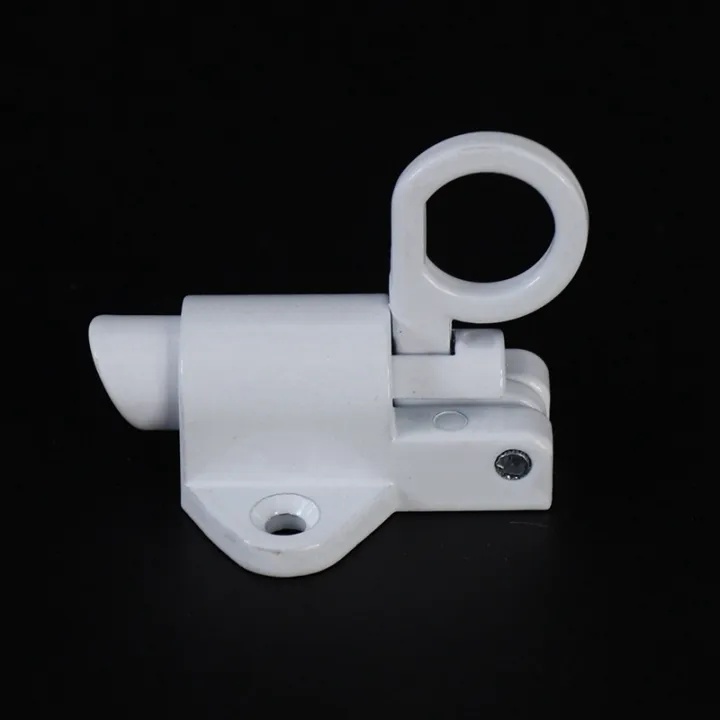 5x-aluminum-alloy-security-automatic-window-gate-lock-spring-bounce-door-bolt-latch-white