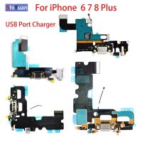 เครื่องชาร์จ Usb เชื่อมต่อสายแพสายเคเบิ้ลยืดหยุ่นสำหรับ Iphone 6 6S 6Plus 7 7G 8G 8G 8 Plus 7Plus 8 Plus ชาร์จด้วยไมโครโฟนสำหรับ Iphone