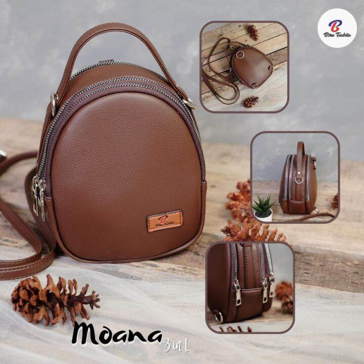 Tas 3 IN 1 Moana Bag 1 tas bisa untuk 3 look Lazada Indonesia