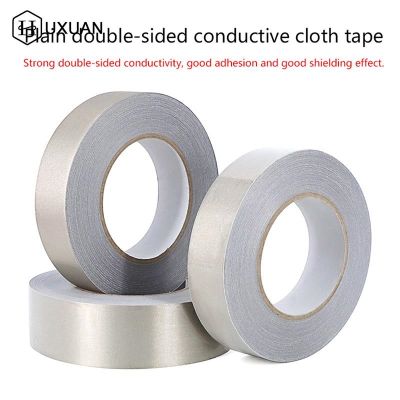 ♙☫♦ 20 Meter Conductive Fabric Cloth Tape 5mm 20mm Width Single-Sided Laptop Cellphone LCD EMI Shielding Adhesive Tape