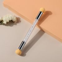 GDGDB สีไล่ระดับสี หัวเปลี่ยนแทน ปากกาทำเล็บ ปากกาย้อมสีเล็บ ไม้ลายนูน เครื่องมือทำเล็บ ปากกาหัวเจาะ