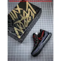 nike lebron 17 black red