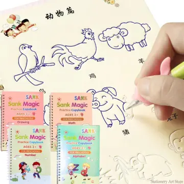 Alphabet + Number + Drawing Book