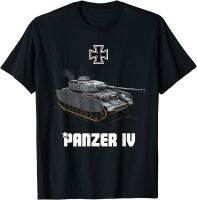 Wehrmacht เสื้อยืดรถถัง Panzer IV Ausf.g และ H ท็อปส์ซูคอรอบถังขนาดกลางสงครามโลกครั้งที่สองเยอรมันฤดูร้อน