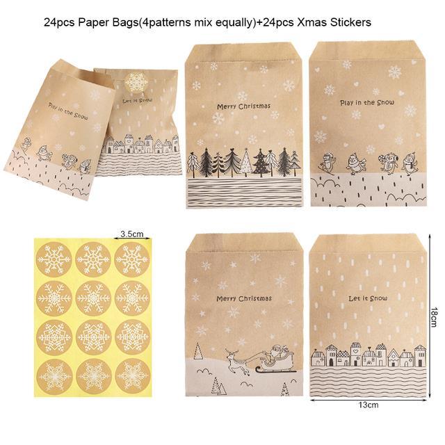 yf-24sets-icraft-paper-favor-packing-pack-set-cookies-with-xmas-stickers-the-snow