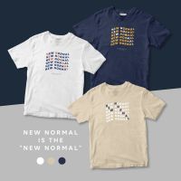 TWENTYSECOND THE NEXT NORMAL - NEW NORMAL TEE - WHITE บริการเก็บเงินปลายทาง