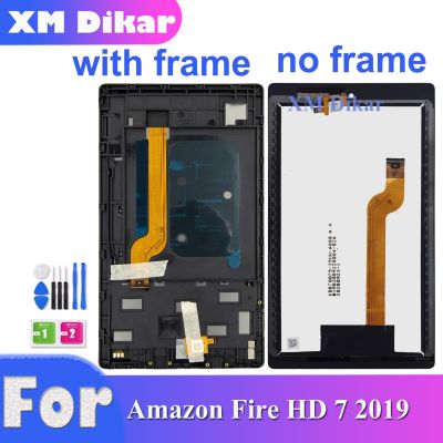 LCD Display For Amazon Kindle Fire 7 9th Gen HD7 HD 7 2019 m8s26g Touch Screen Digitizer Glass Panel Repair Replacement Frame