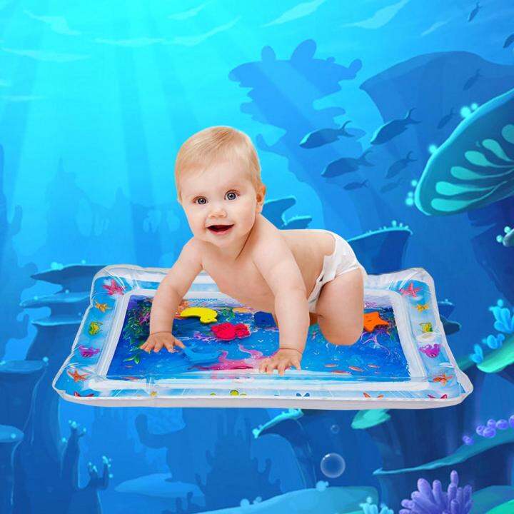 ฤดูร้อนเด็กน้ำเสื่อสำหรับเล่น-inflatable-ice-cushion-multifunction-playmat-ของเล่น