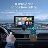 DXSFV กับผู้ถือ สำหรับ CarPlay Android เครื่องเล่นมัลติมีเดียอัตโนมัติ จอภาพบลูทูธ หน้าจอสัมผัสอัตโนมัติ เครื่องฉายภาพนำทาง เครื่องเล่นวิดีโอ CarPlay ไร้สาย วิทยุรถยนต์7นิ้ว เครื่องเล่นวิทยุใน Mp5